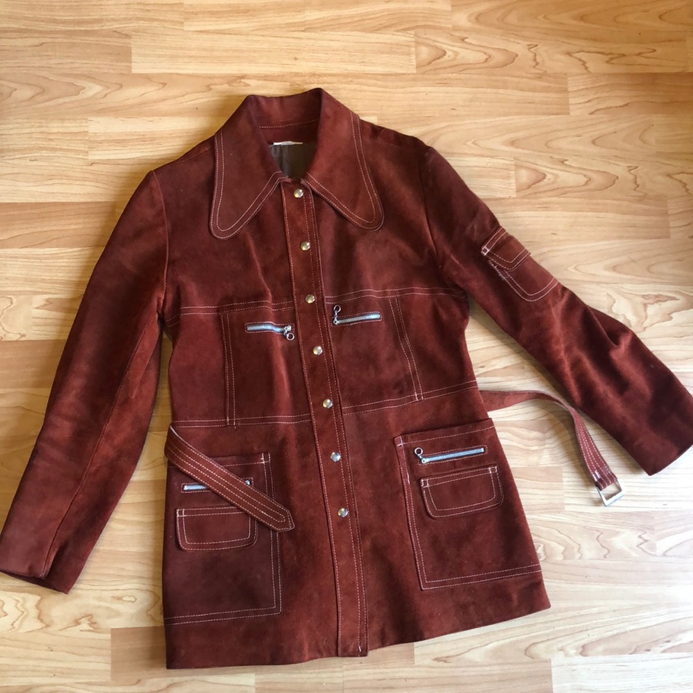 Vintage Suede Jacket 🥥